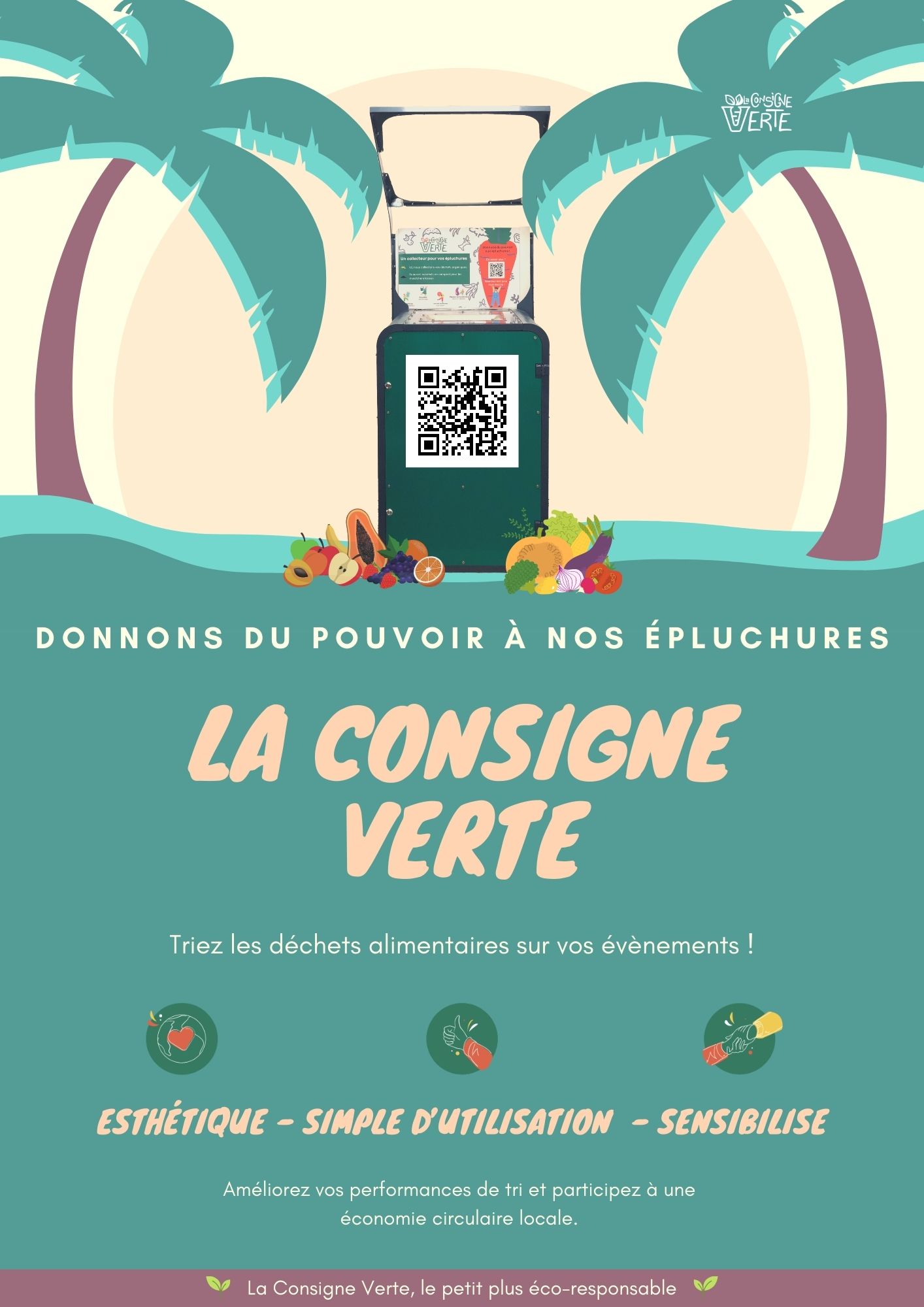 affiche la consigne verte