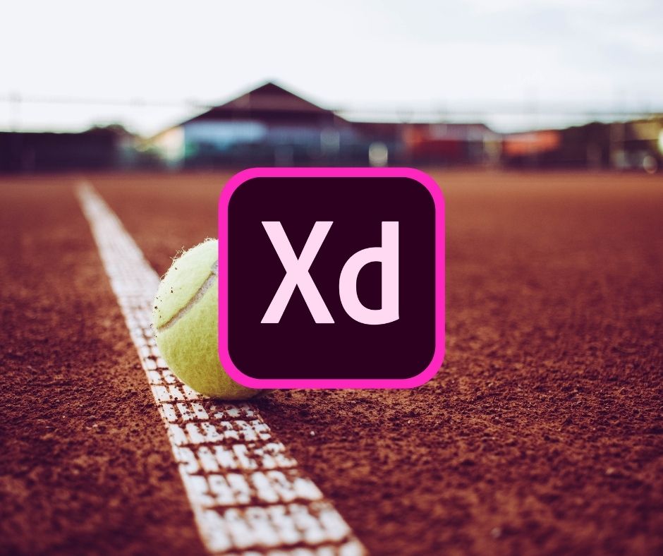 site tennis , tennis club luzien, adobe xd, paul velez