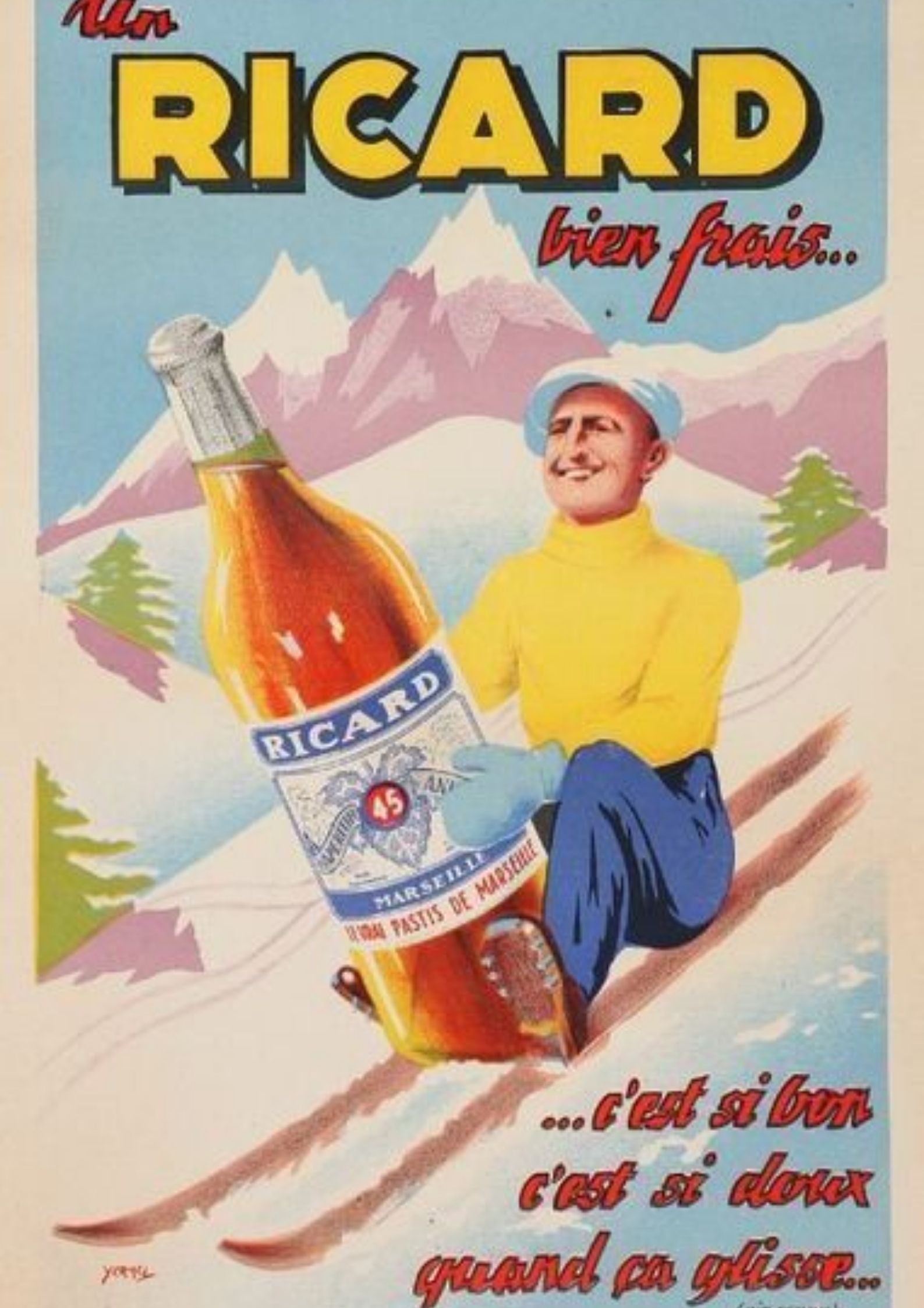 affiche, ricard