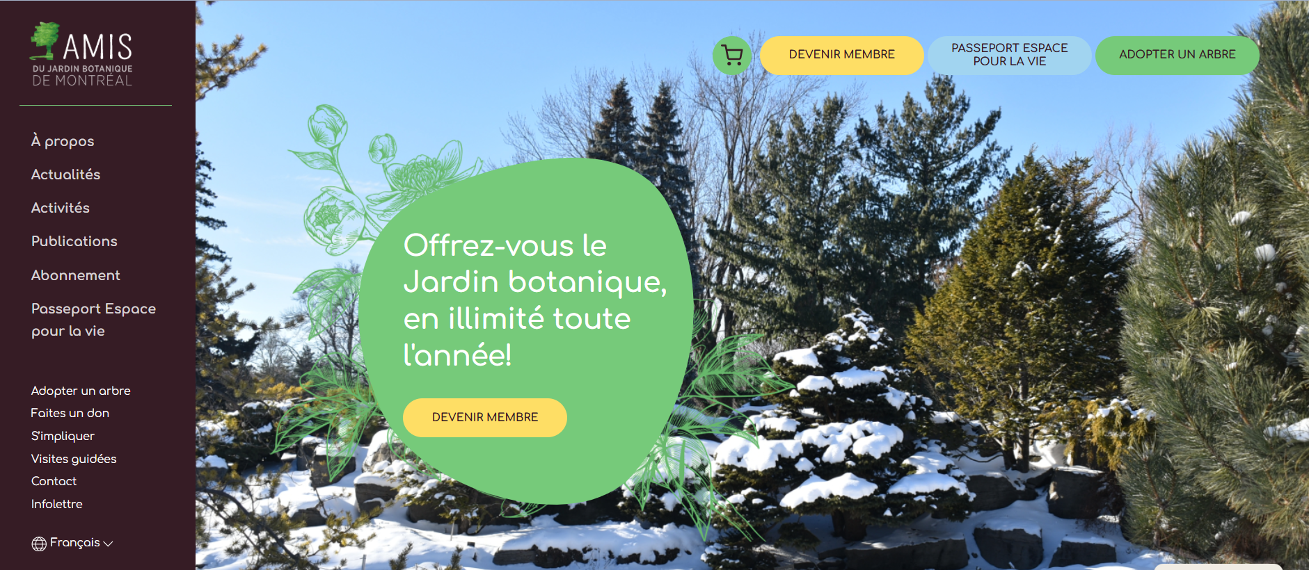 nouveau site amis jardin, paul velez